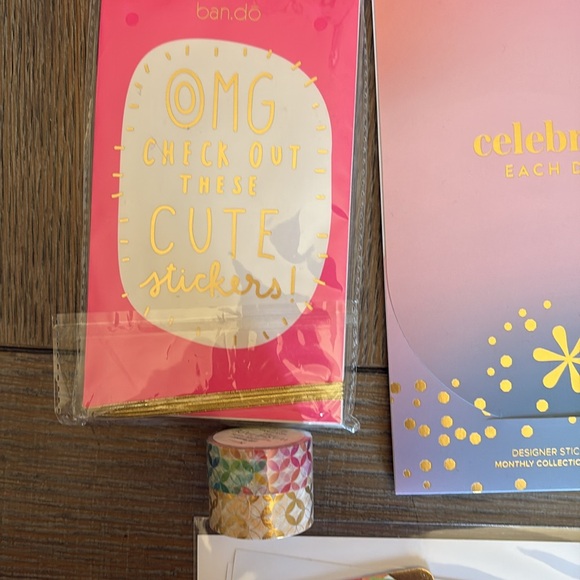 Erin Condren Stickers & Washi Tape Bundle - Picture 2 of 6